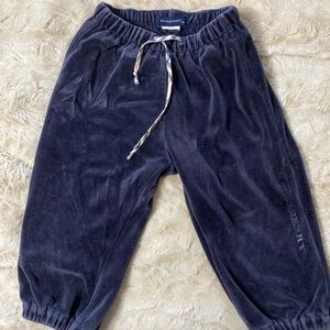 Burberry sweatpants size 18 mos